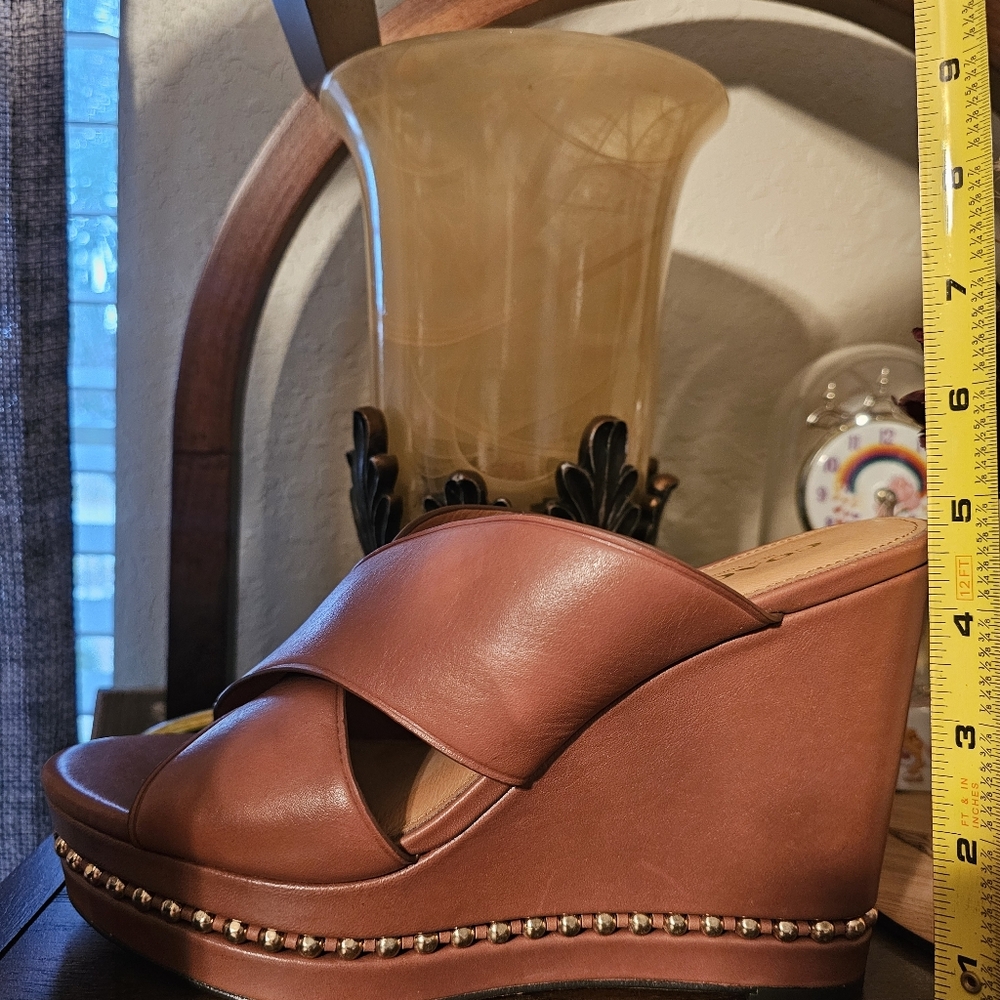 Coach Wedges #wedges #coach #brown - Picture 10 of 10